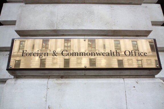 FCO Plaque With Treasury Reflected